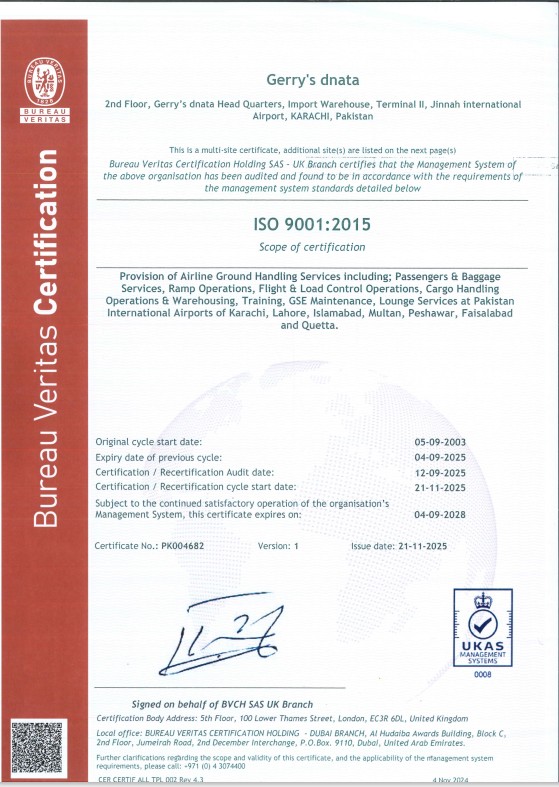 Ground Handling Certification 2